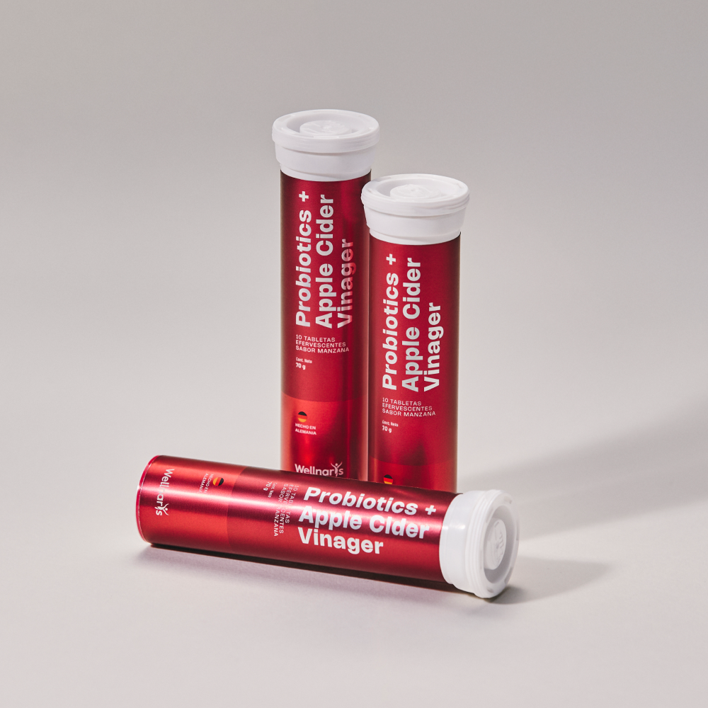 probiótico de vinagre de manzana